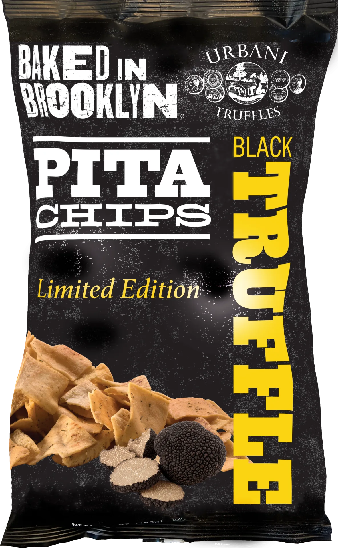 Black Truffle Pita Chips 6oz Retail
