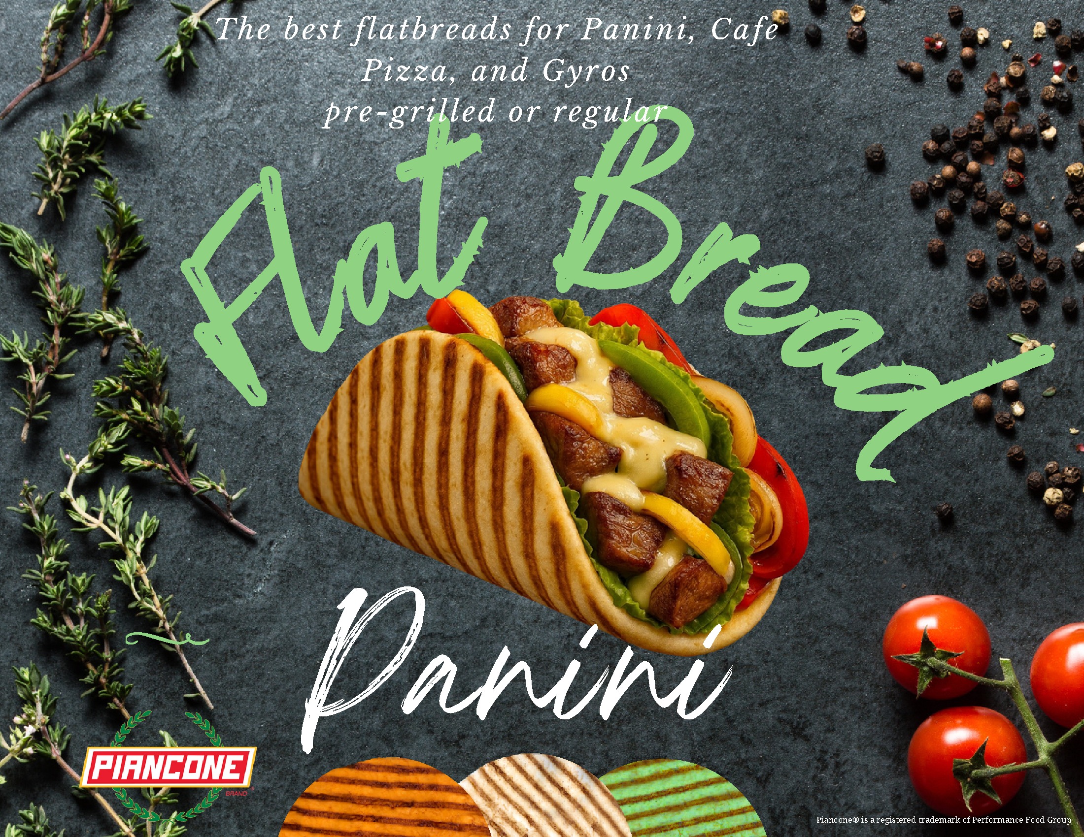 PIANCONE PANINI BROCHURES