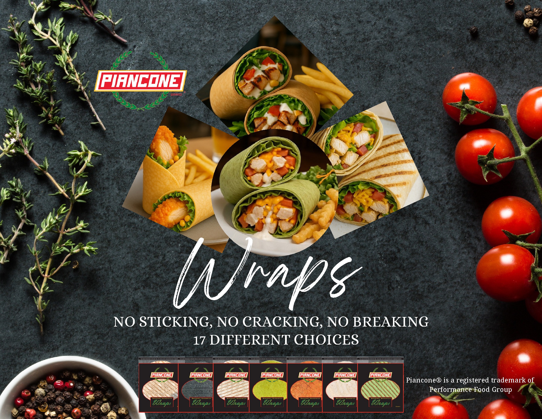 PIANCONE WRAP BROCHURES